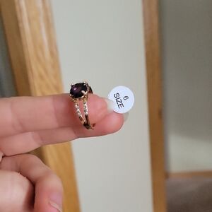 Purple Costume Ring Size 6